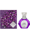 Ahmed Al Maghribi Oud Lavender Eau de Parfum 2.5 oz purple bottle with geometric purple packaging box front view