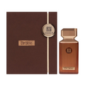 Ahmed Al Maghribi Brulee fragrance bottle with brown packaging and wax seal